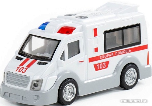 Игрушечный транспорт Полесье Скорая помощь 79657