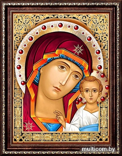 Алмазная мозаика Алмазная Живопись Икона Казанская Богородица АЖ-1841
