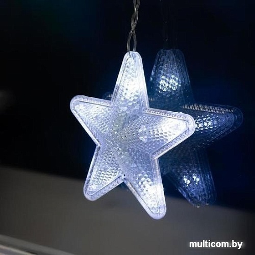 Бахрома Luazon 186 LED 2.4х0.9м (белый) 4356974