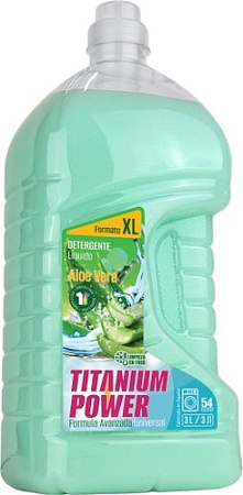 Гель для стирки Titanium Power Алоэ Вера (3 л)