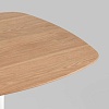 Барный стол Stool Group Form 60x60 T-005H (светлое дерево/белый)