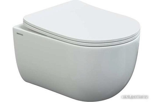 Унитаз Berges Wasserhaus Ventas Rimless 043239 (с сиденьем)