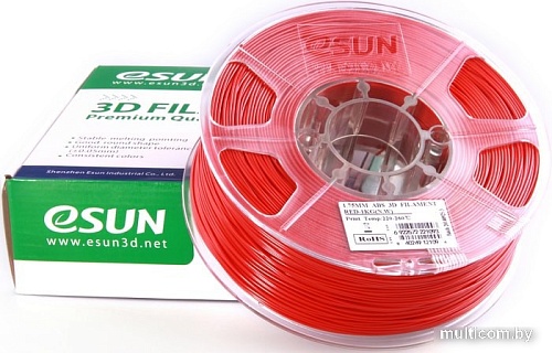 eSUN ABS 1.75 мм 1000 г (красный)