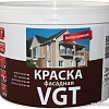 Краска VGT ВД-АК-1180 Фасадная Белоснежная (15 кг)