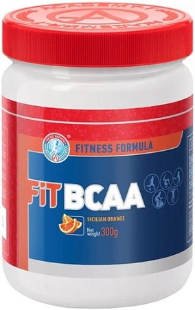 Аминокислоты Академия-Т Fit ВСАА (300г, красный апельсин)