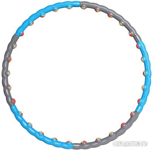 Массажный обруч Starfit HH-108 (голубой/серый)