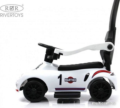 Каталка RiverToys F005FF-P (белый)