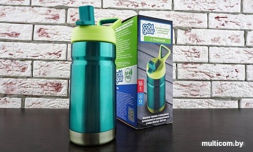 Фляга-термос Coolgear Vector 0.354л (бирюзовый)