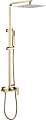 Душевая система Abber Daheim AF8220G (золото матовое)