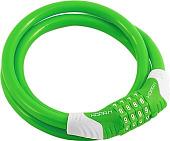 Тросовый велосипедный замок Нора-М №31 (ф6x1200мм, зеленый)
