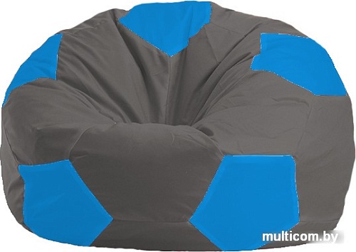 Кресло-мешок Flagman Мяч Стандарт М1.1-359 (темно-серый/голубой)