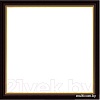 Фоторамка Декарт 30x30 8Л3486 (коричневый с золотом)