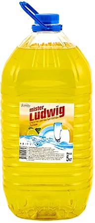 Средство для мытья посуды Romax Mister Ludwig Лимон (5 л)