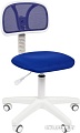 Кресло CHAIRMAN 250 white (синий)