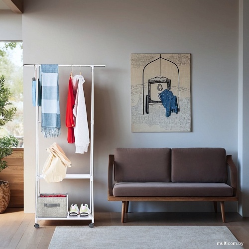 Стойка для одежды Mio Tesoro Delta (белый)