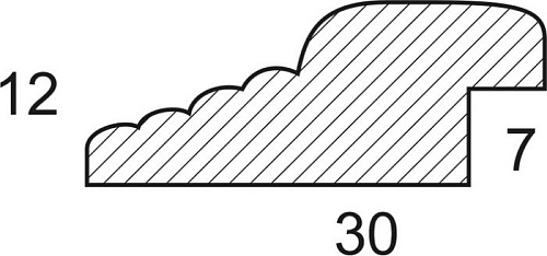 Фоторамка Белоснежка Ashley 4152-BK