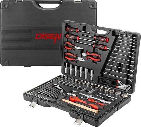 Универсальный набор инструментов Disen DS38901 (122 предмета)