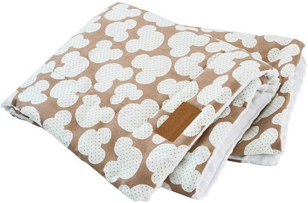 Плед Amarobaby Растем вместе. Мышонок 85x95 (коричневый)