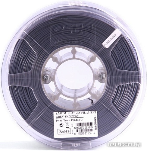 Esun PLA+ 1.75 мм 1000 г (серый)