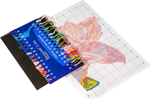 Набор для вышивания Белоснежка Мерцающий цветок 6011-14