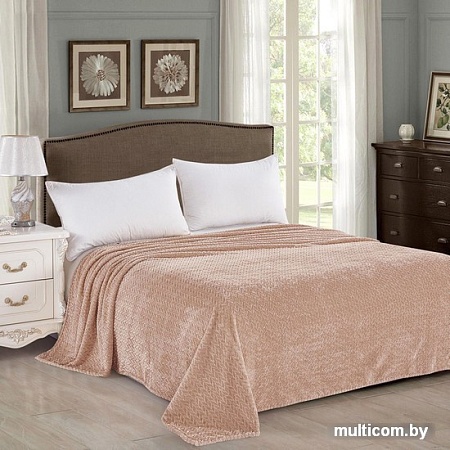 Плед Nesaden Мишель 200x240 (коричневый)