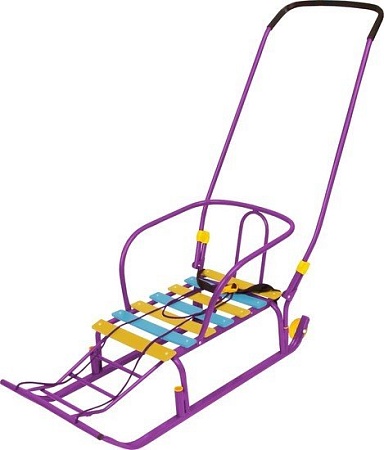 Санки Nika Тимка 5 Классик (сиреневый)