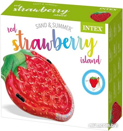 Надувной плот Intex Red Strawberry 58781