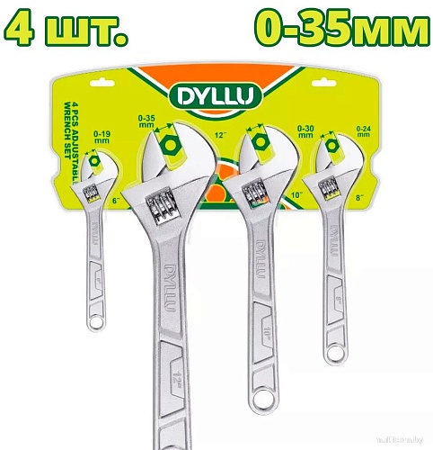 Набор пассатижей Dyllu DTAW174K (4 предмета)