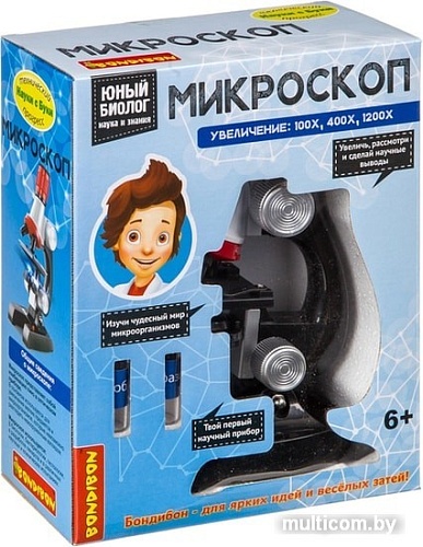 Детский телескоп Bondibon Науки с Буки Микроскоп ВВ4200