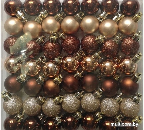 Елочная игрушка Волшебная страна Торжество 007481 (49 шт, медь)