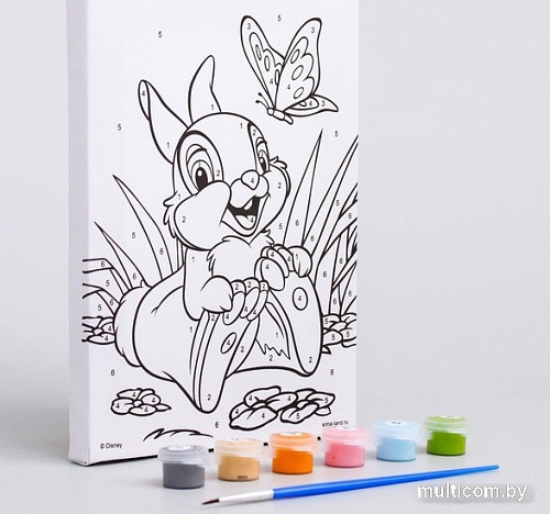 Картина по номерам Disney Зайчик Топотун 5142429