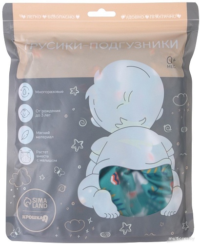 Подгузники Крошка Я Зайчата 9050624
