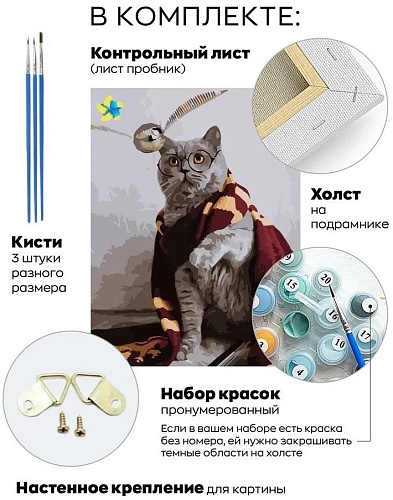 Kolibriki Кот Гарри Поттер VA-3040