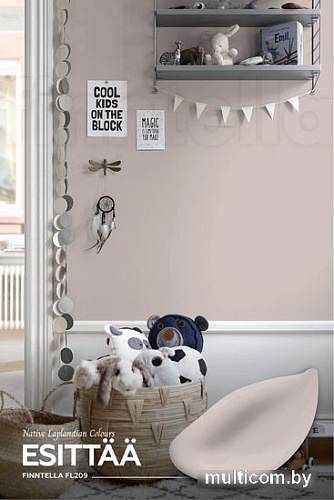 Краска Finntella Foxy Lapselli Matte Esittaa F-50-1-3-FL209 2.7 л (бежевый)