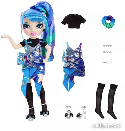 Кукла Rainbow High Junior Холли де Виус 42094 (синий)