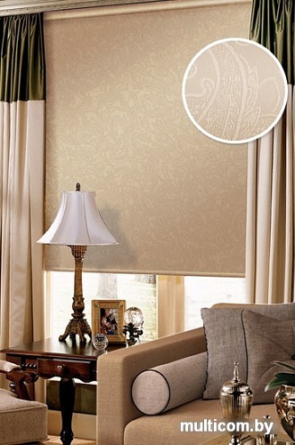 Рулонные шторы Эскар Арабеска 68x160 (капучино)