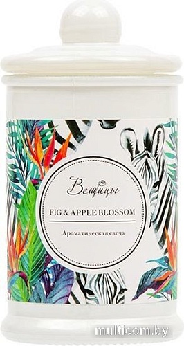 Ароматизированая свеча Вещицы Fig & Apple Blossom ARC-17