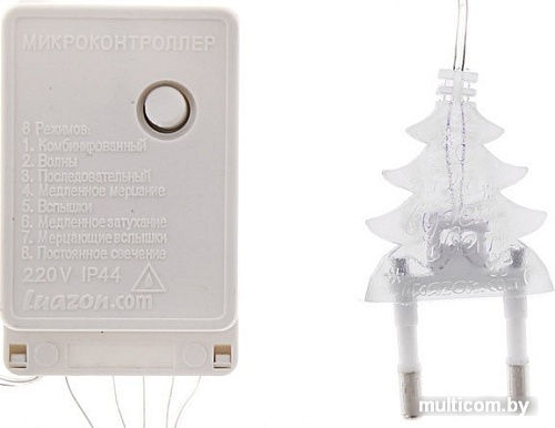 Бахрома Luazon Led-180 (4x0.6 м, мульти) [671668]