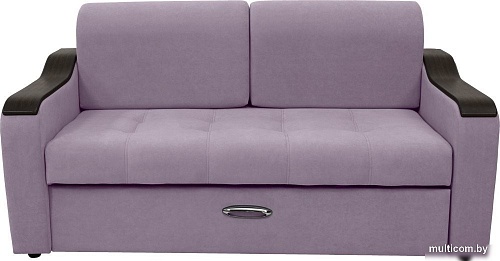 Диван Сириус Лидер-3 ППУ 185x110 (Eva 13 светло-фиолетовый)