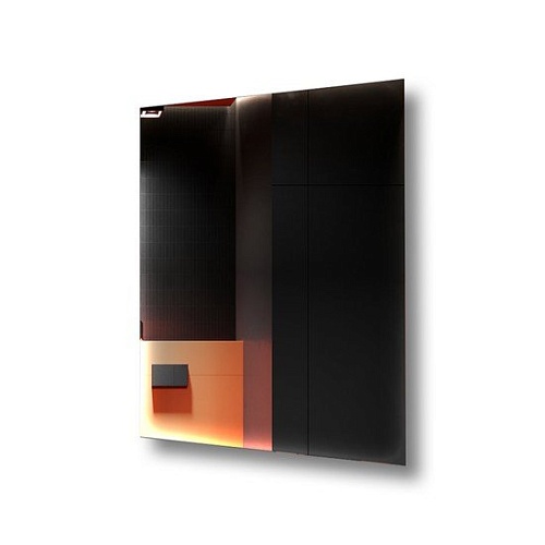 Пекам Зеркало LED GretaFly-80x90dpcl (взмах руки/подогрев/часы)