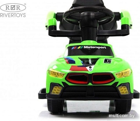 Каталка RiverToys F003FF-P (зеленый)