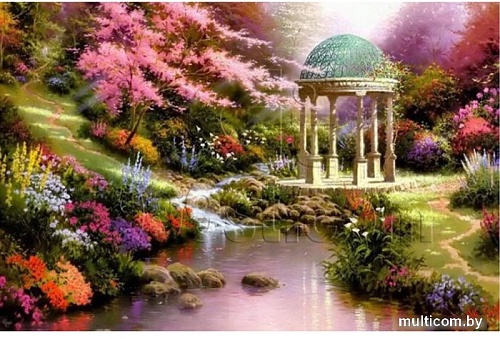 Алмазная мозаика Darvish Беседка у ручья DV-9514-2