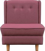 Интерьерное кресло Brioli Диди (рогожка, J10 сиреневый/светлые ножки)