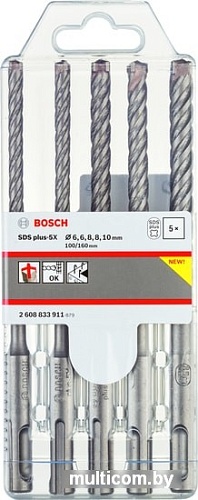 Набор оснастки Bosch 2608833911 (5 предметов)
