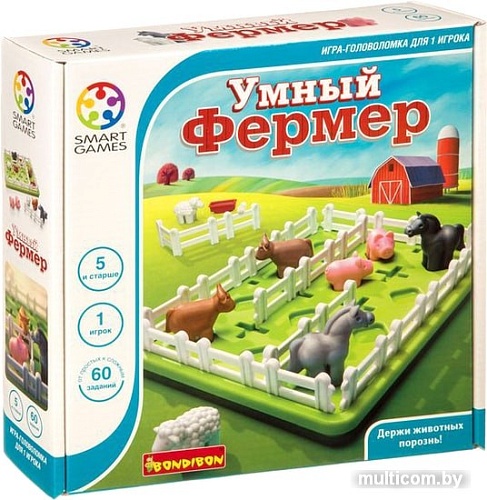 Настольная игра Bondibon Умный фермер ВВ3797