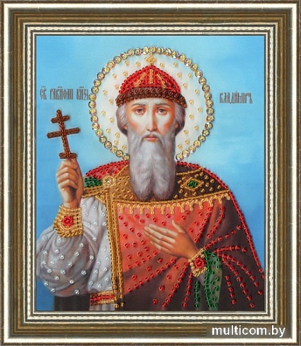 Набор для вышивания Золотое руно Икона Святого Равноапостольного Князя Владимира РТ-131