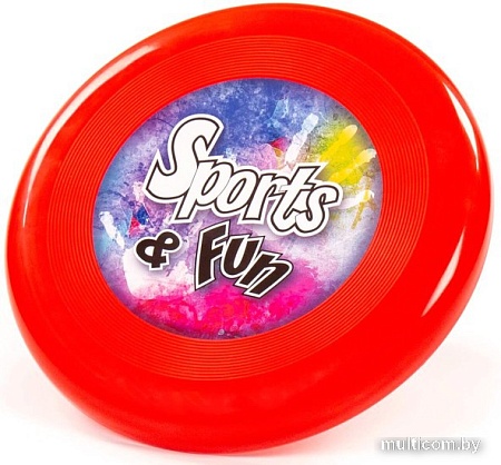 Фрисби Полесье Летающая тарелка 89977 (красный)