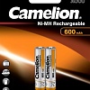 Аккумулятор Camelion AAA 600mAh 2 шт. NH-AAA600-BP2