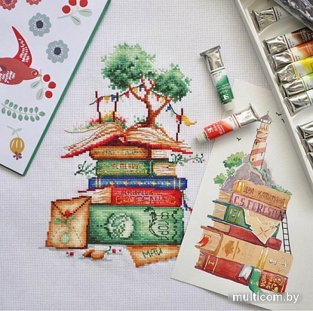 Набор для вышивания Сделай своими руками Дачные истории И-02С