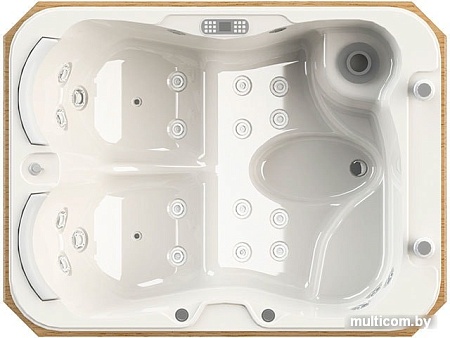 Ванна Radomir Мишель 205x155 (перламутровый)